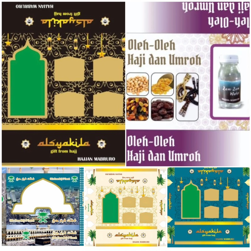 

[ LUSINAN ] 12 Pcs Dus Box Paket Oleh-Oleh Haji Dan Umroh ~ Kardus Kemasan Kotak Untuk Oleh-oleh Haji