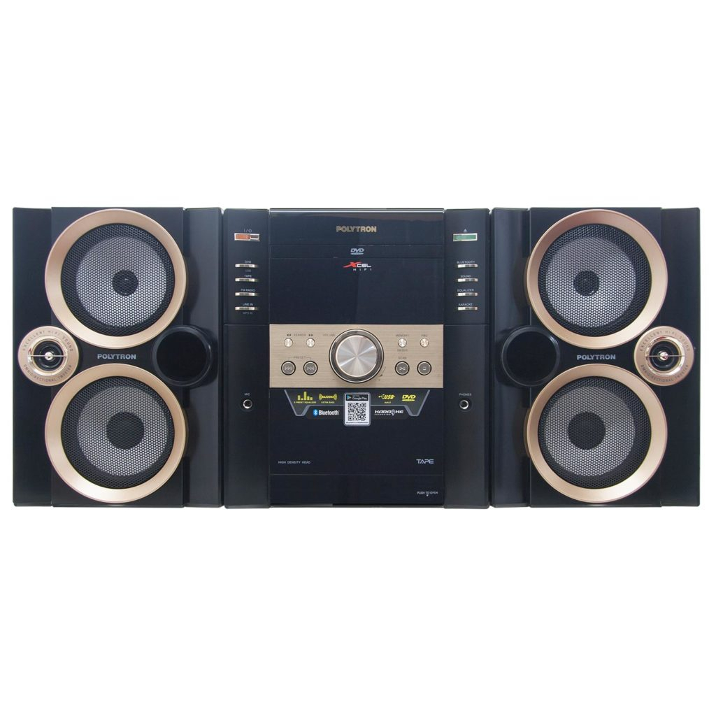 Compo Polytron XL-2910 hifi usb bluetooth sd dvd tape