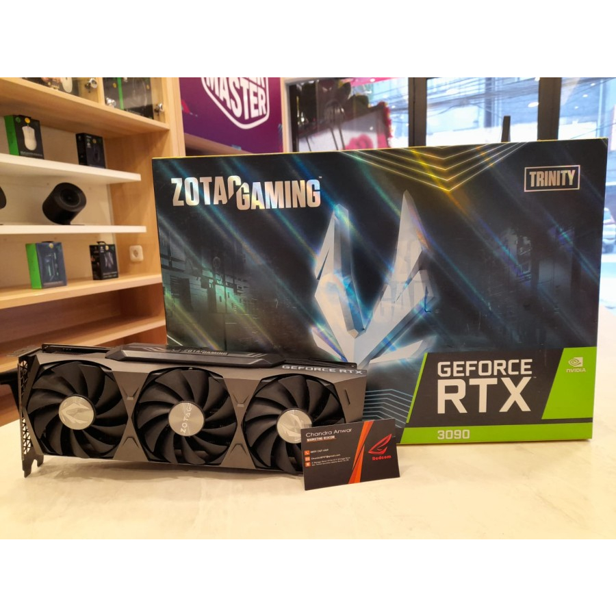 Zotac nVidia Geforce RTX 3090 / RTX3090 Trinity 24GB DDR6X 382 BIT 2ND