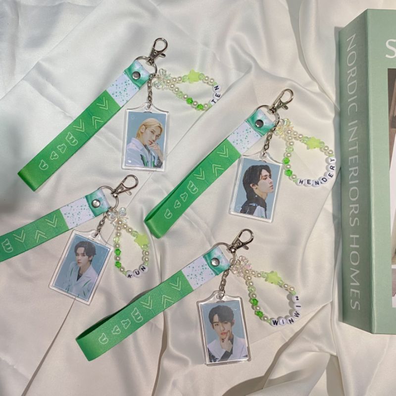 Keychain NCT NATION <WayV Ver>.| Keychain WayV|Keyring|Phonestrap|Keychain Kpop|Ganci