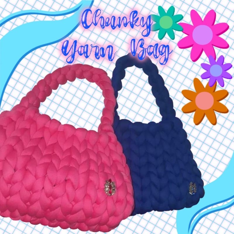 chunky yarn bag