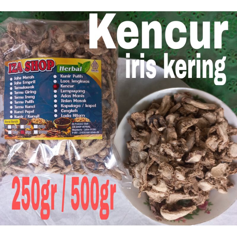 

Kencur iris Kering 500gr