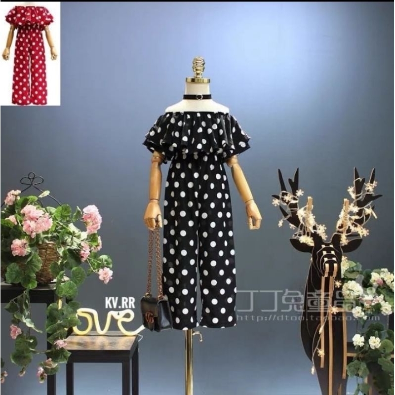 SET KULOT SABRINA JUNIOR POLKA SZ 120 130