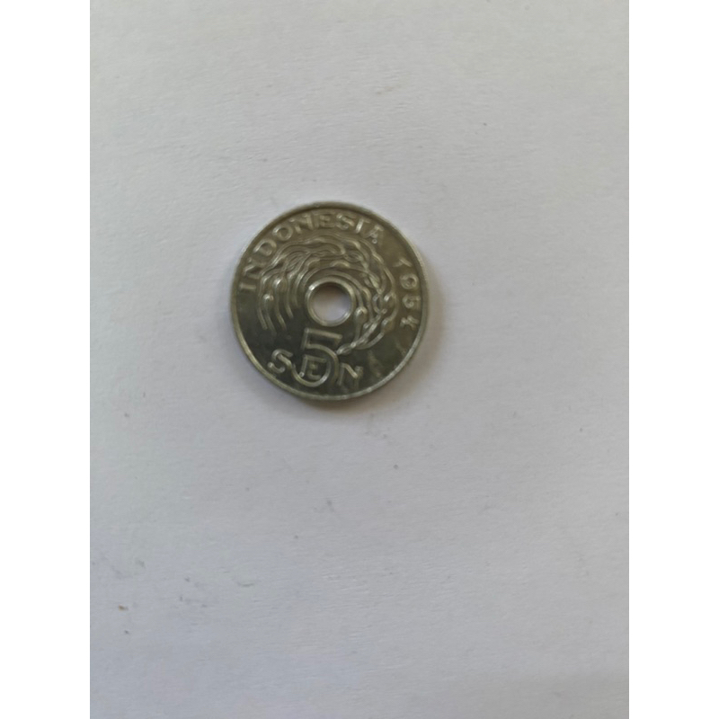 Koin 5 Sen-Tahun 1954