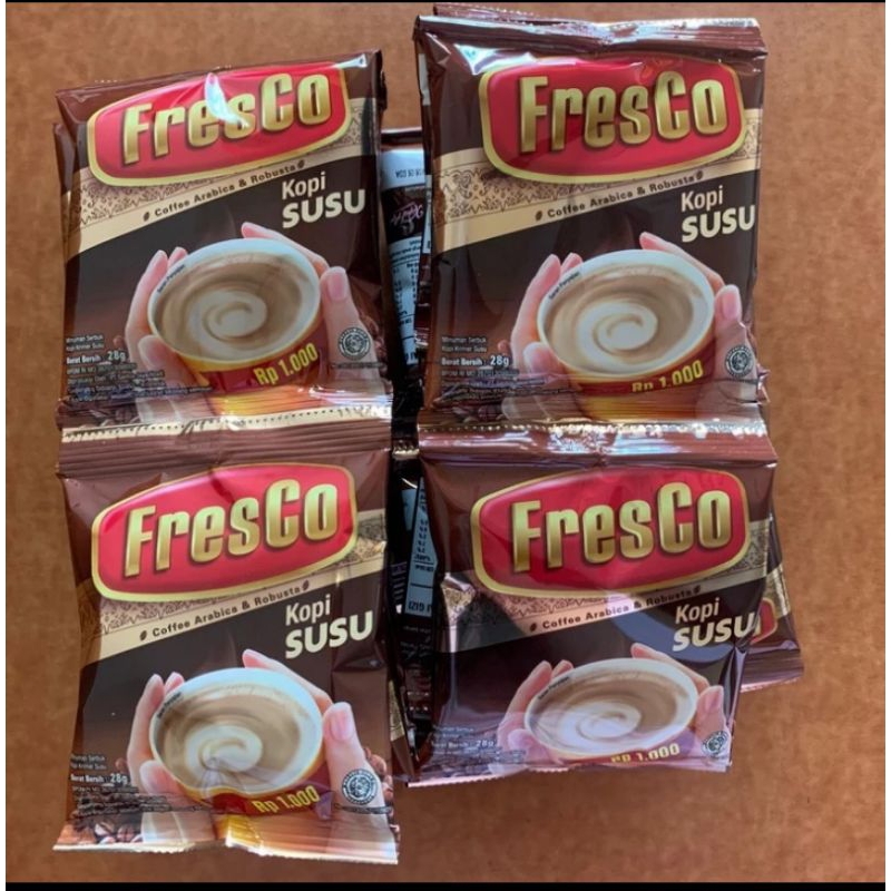 

kopi Fresco susu 1 renceng