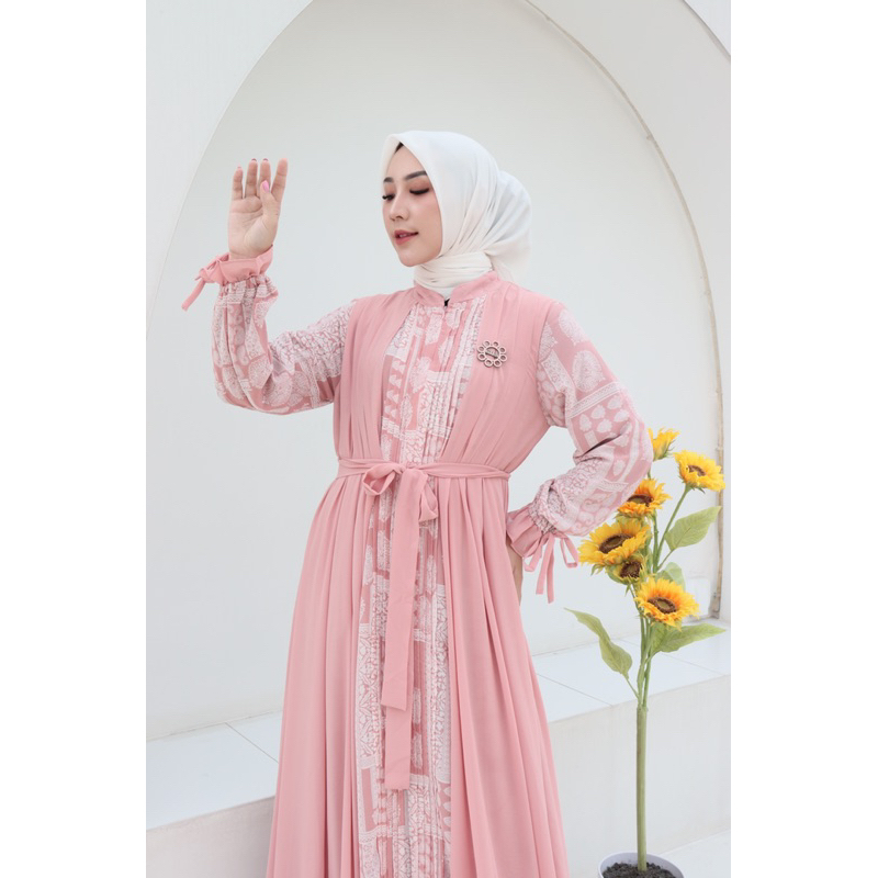 AMIRA DRESS|GAMIS CERUTI MOTIF PREMIUM GIES 143 | GAMIS CERUTI ORIGINAL GIES BUTIK