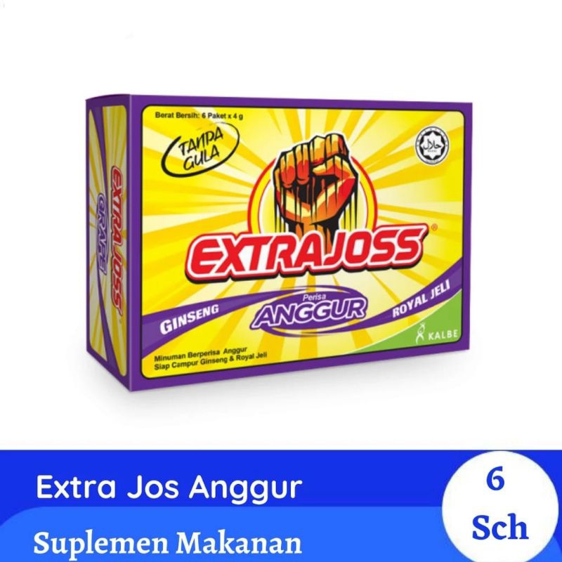 EXTRA JOSS  1 BOX ISI 6 SACHET