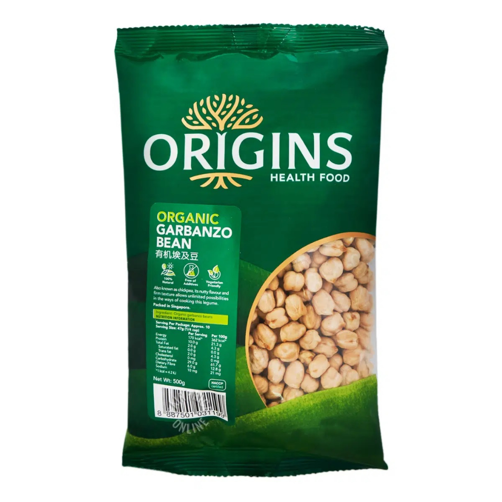 

Origins Healthfood Organic Garbanzo Bean 500g