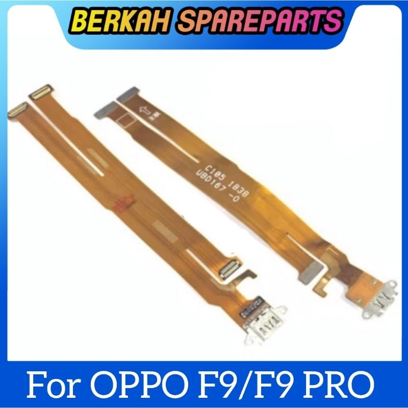 FLEXIBEL FLEXIBLE CHARGER OPPO F9 / FLEXIBEL CHARGER CAS OPPO F9