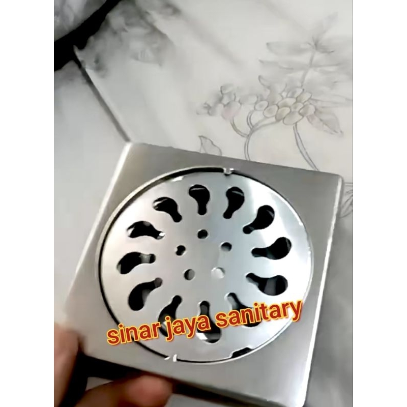 Tutup floor drain stainless / Floor drain stainless murah