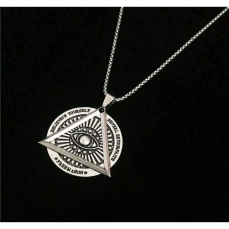 kalung pria stainless steel