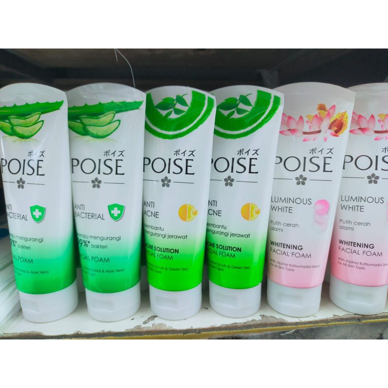 POISE Anti AcnePOISE Anti BacterialPOISE LUMINOUS WHITE