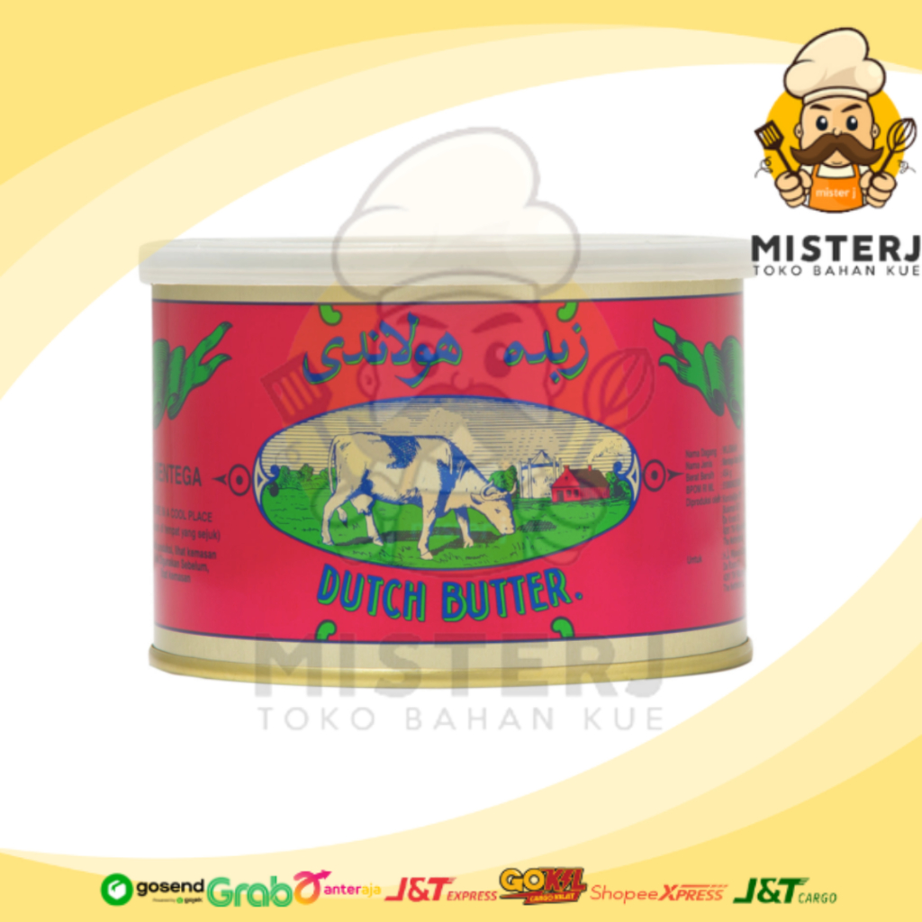 

Wijsman Butter 454GR | Mentega Butter Salted Wisjman Premium | Butter Kue Kering | Kemasan Kaleng | Original 100%