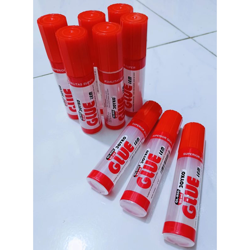 

promo Lem glue cair joyko / lem GL-R50 mil isi 6 pcs