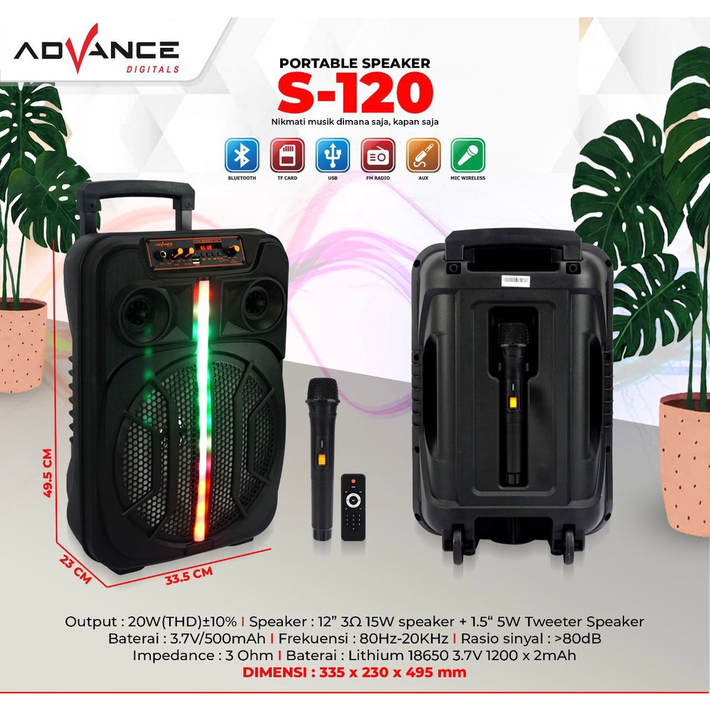 SPEAKER ADVANCE S120 (MIC)