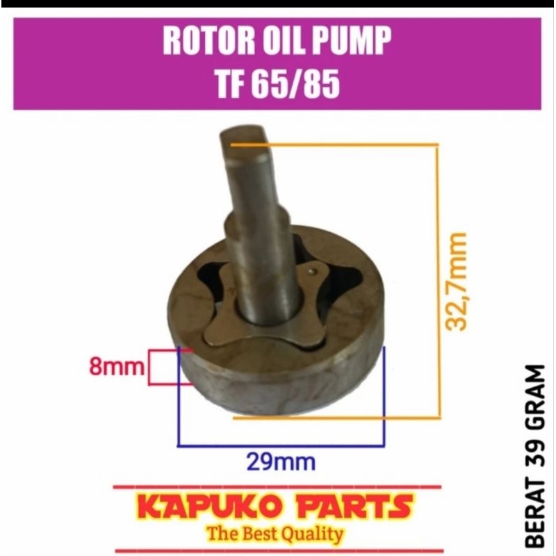 Tf85 ROTOR OLI  OLD YANMAR POMPA OLI YANMAR TF65- TF85