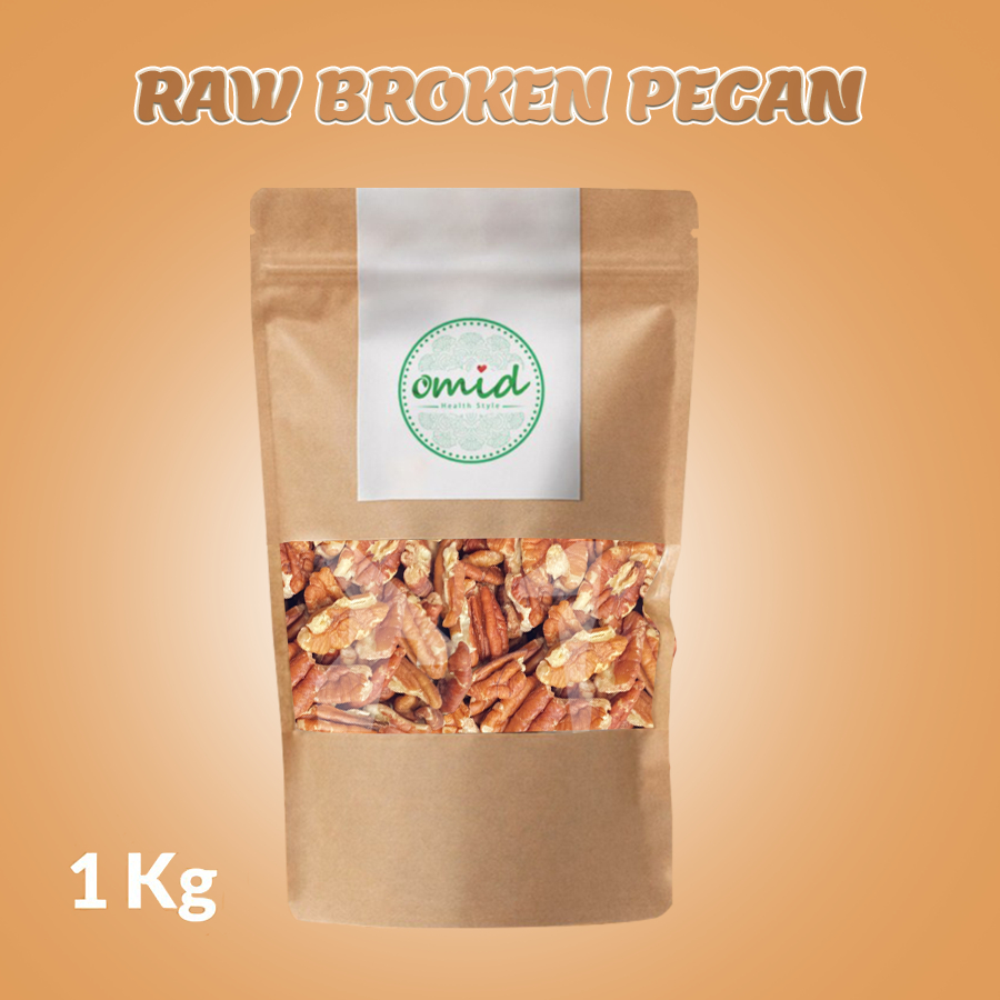 

1 Kg - Raw Broken Pecan Nut | Kacang Pecan Pecah Mentah