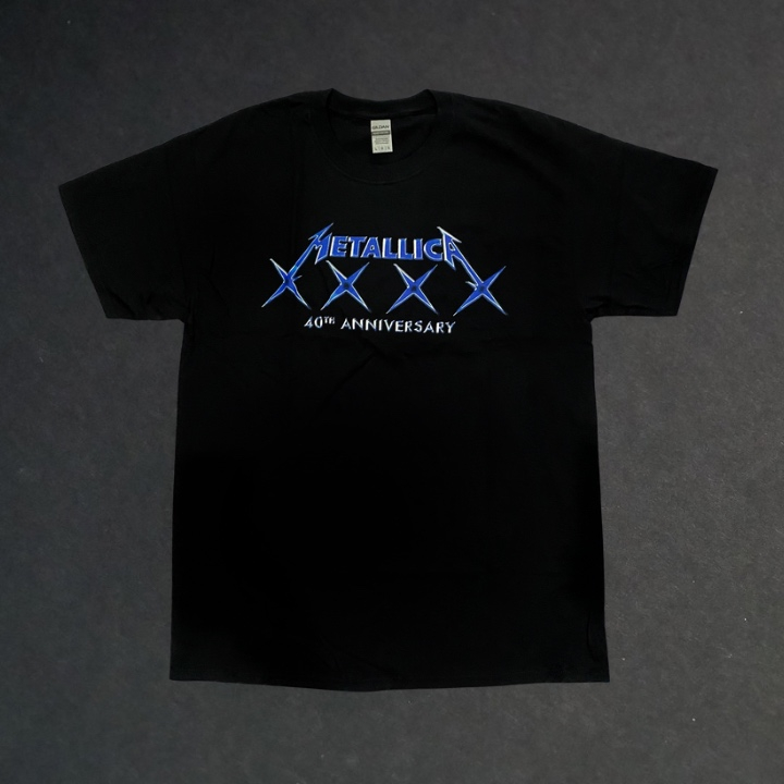 T-shirt Metallica ''40th Anniversary'' Official Licensed Merchandise