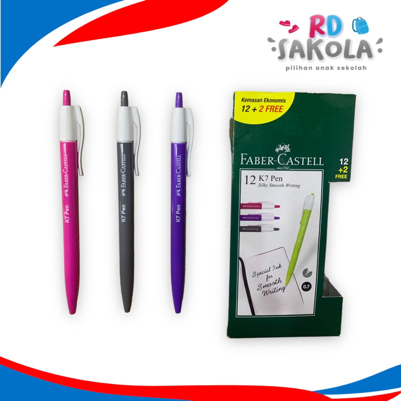 

Pulpen Pena Faber Castell Pastel K7/P7 / (1 PCS)