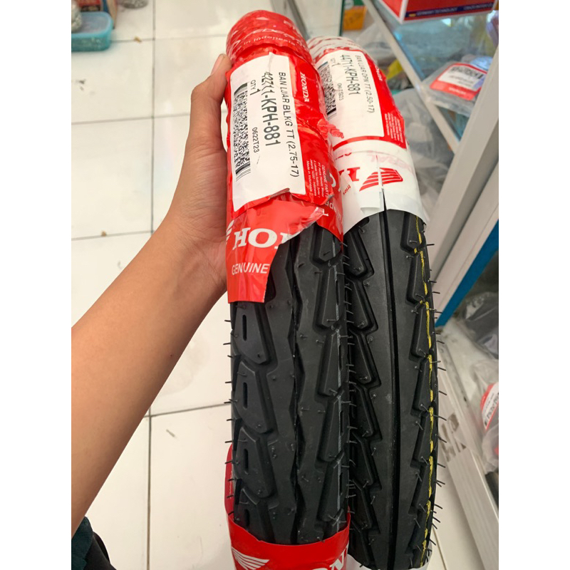 Ban Belakang Motor Bebek Non Tubeles Ban Belakang 275-17 AHM Federal