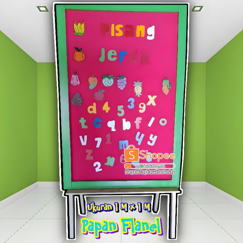 Papan Flanel Ukuran Khusus