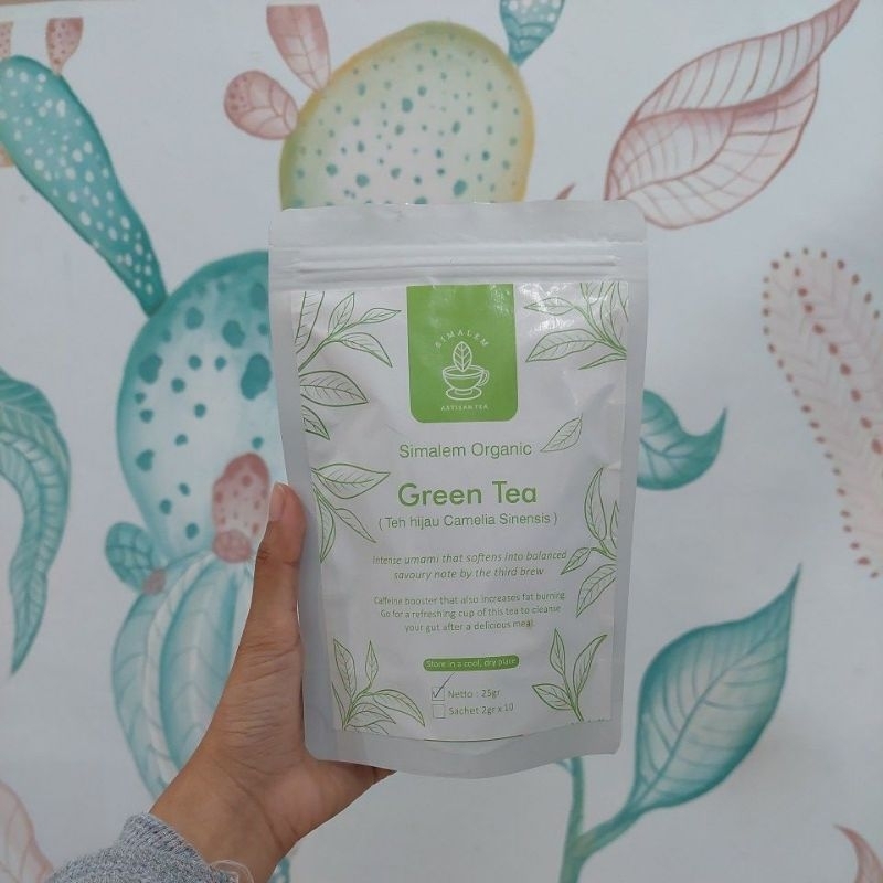 

Teh Hijau (Green Tea) Simalem Organik 25gr