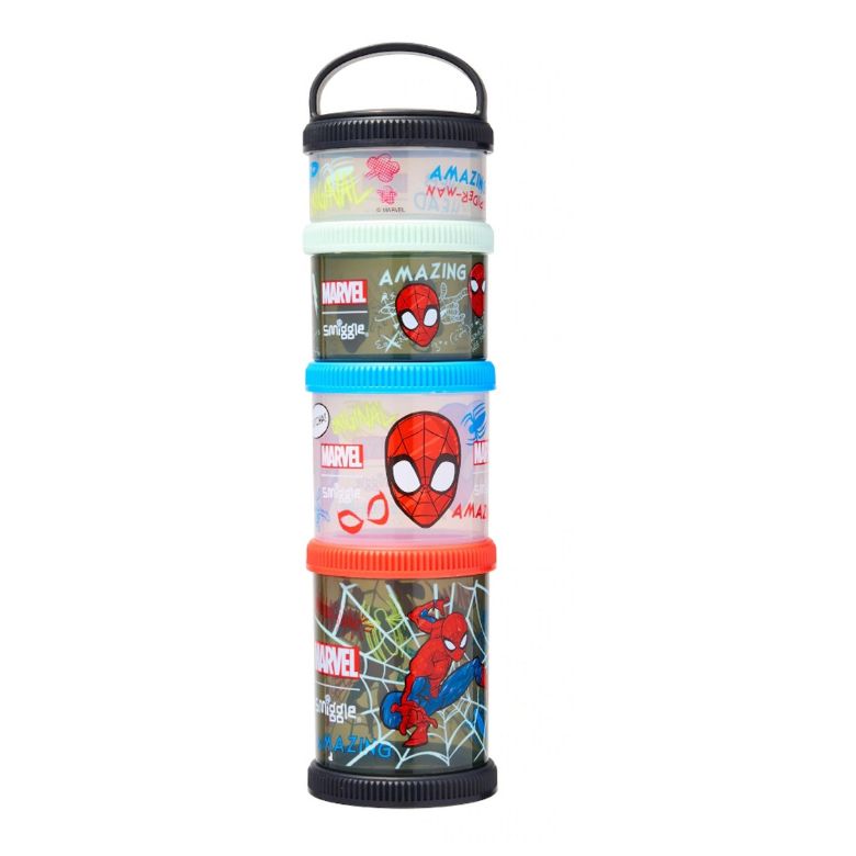 SMIGGLE SPIDERMAN SNACK CONTAINER - TEMPAT SNACK SMIGGLE