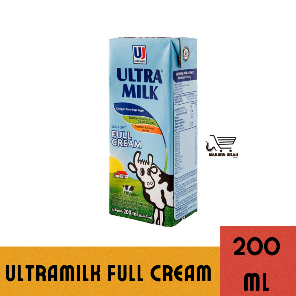 

SUSU ULTRAMILK 200 ML | SUSU ULTRA MILK BANYAK RASA - TERMURAH