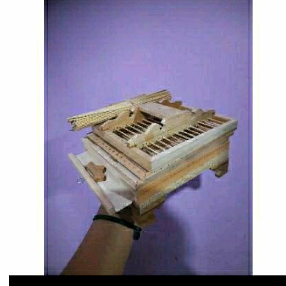 Sangkar Burung Mini Ambrukan Mentah Kayu Jati