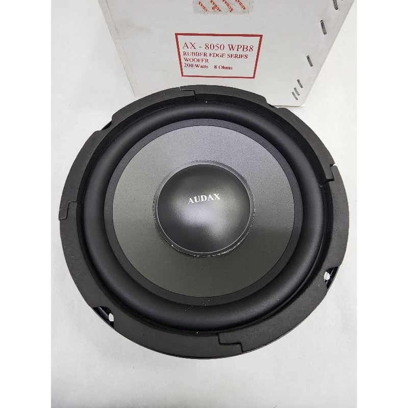 speaker audax wofer 8 inch AX8050 wpb . ax 8050 wpb