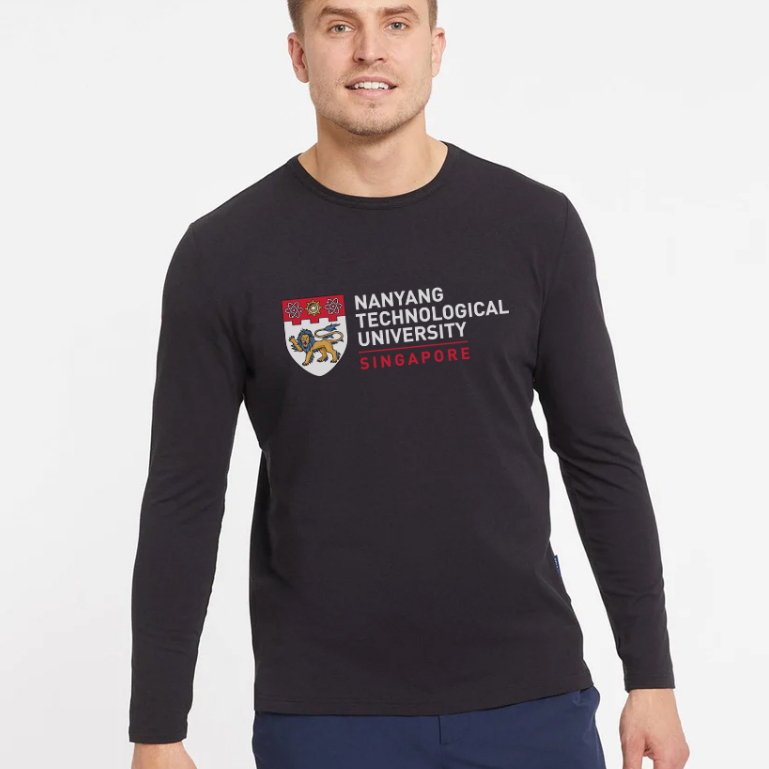 Kaos Baju lengan panjang NTU Nanyang Technological University Singapore Long Sleeve t-shirt