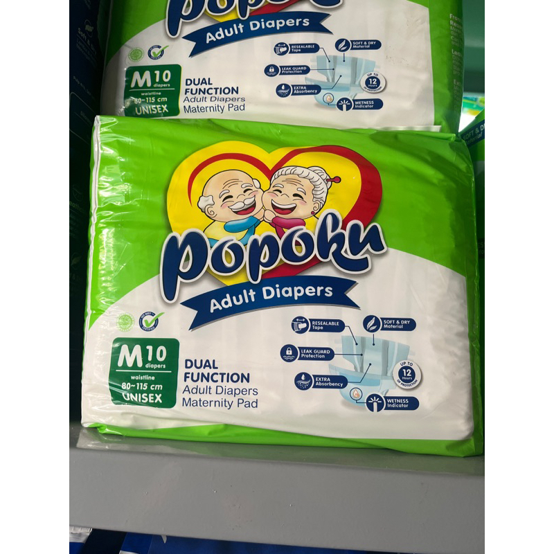 Popoku Adult Tape / Popoku dewasa perekat M L XL