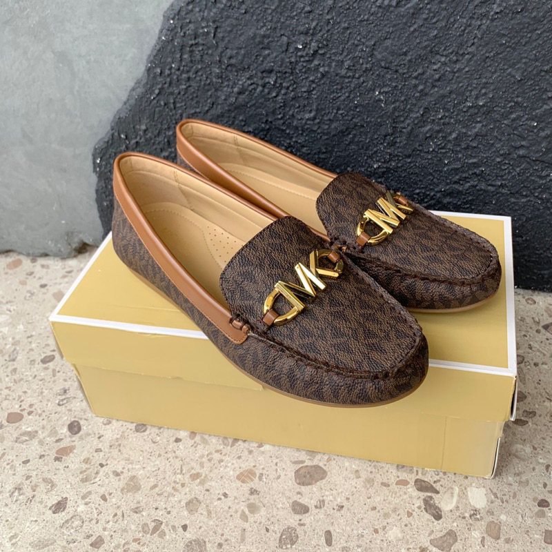 Sepatu Loafer MK Reed Asli Original dengan Tag dan Dustbag untuk Pria atau Wanita