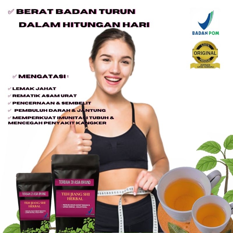 

Teh Pelangsing Penurun Berat Badan Cepat - Bersertifikasi Halal Dan BPOM