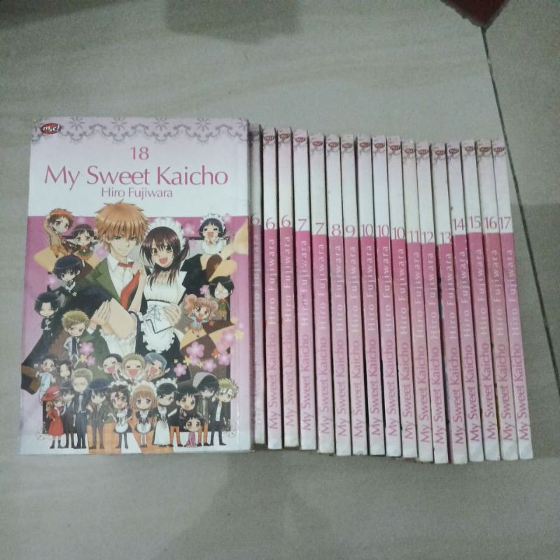 Komik my sweet kaicho vol 1-17 set/ cabutan (lihat deskripsi)