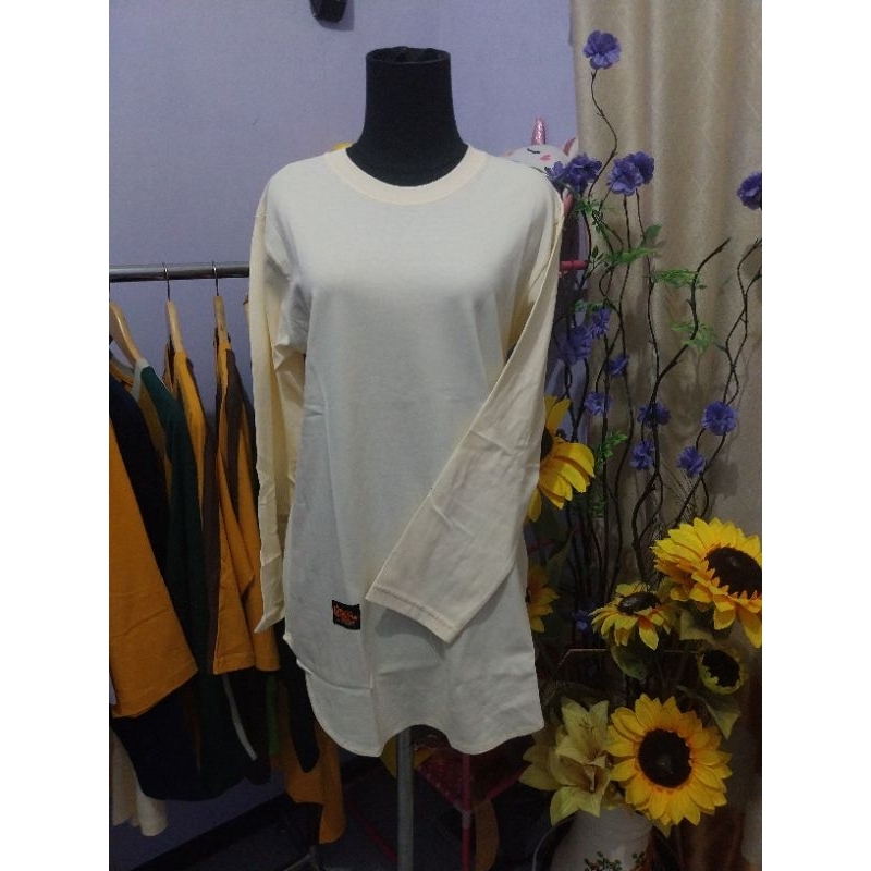 TUNIK KAOS,KAOS TUNIK POLOS MODEL BAWAH OVAL