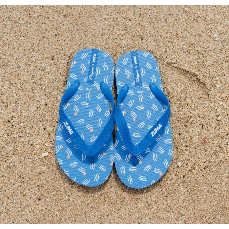 Sandal Zuma X LeeVierra Kids Buckthorn Blue Biru Size 27/28 (Preloved)