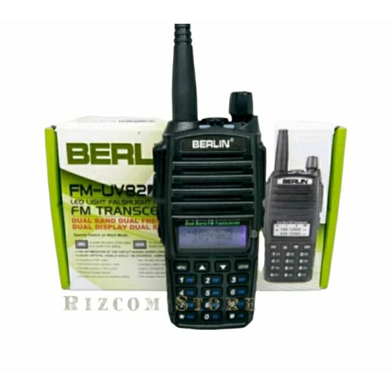 Berlin UV-82 HT Dual Band ORI Baru Berlin UV82