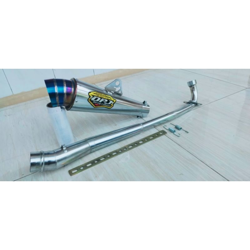 knalpot Dpj all bebek Supra x/Supra fit/Supra 125/Vega R/Vega ZR/Vega new/Jupiter z/Jupiter Z1/Revo 