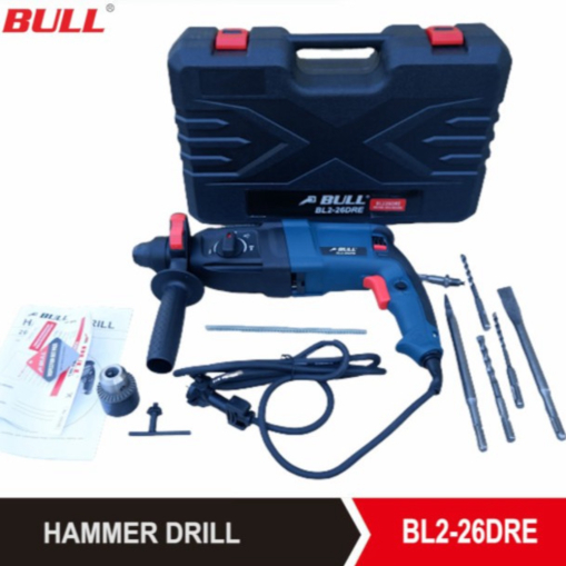 Mesin Bor Drill Rotary Hammer BL226 bl 226 BULL Diskon