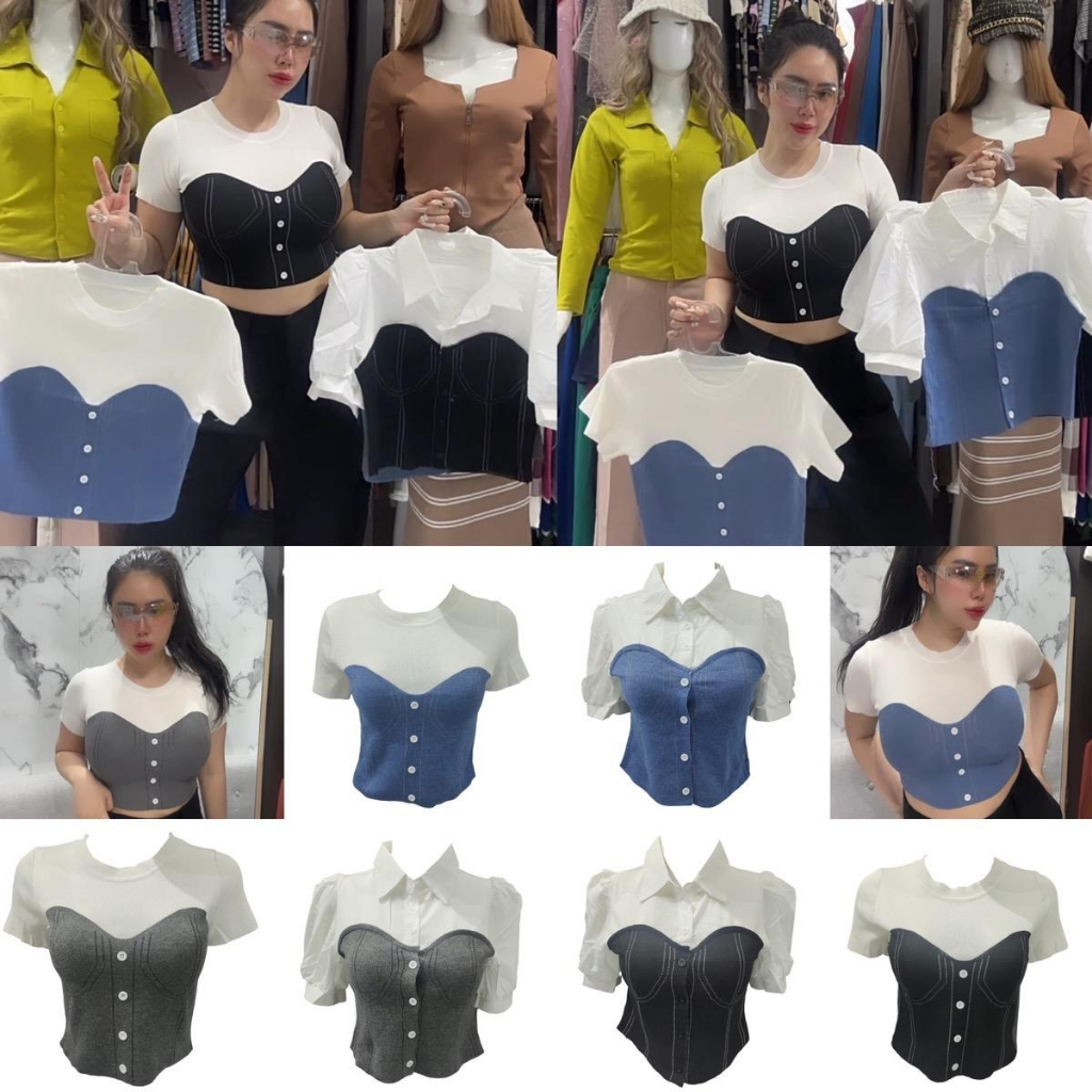 Happy Top Korea Fashion - Atasan Wanita - Baju Wanita - Atasan 2 warna