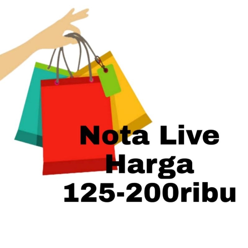 NOTA LIVE TAS 125-200ribu