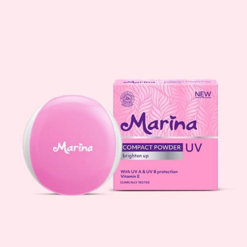 MARINA UV compact powder bedak padat super natural