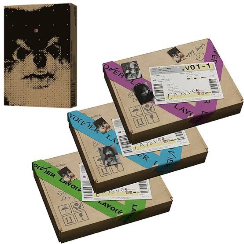 ALBUM V LAYOVER WEVERSE VERSION (PELUNASAN)