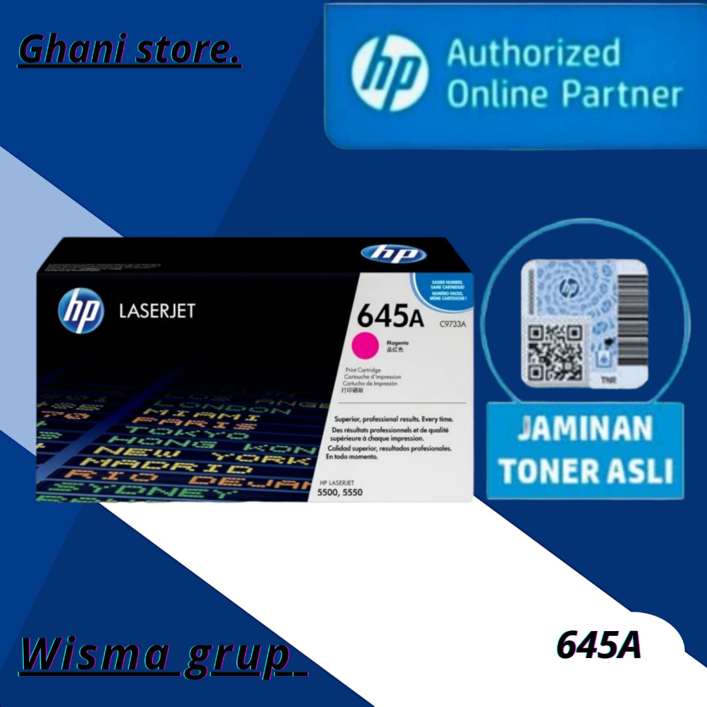 Toner hp laserjet 645A magenta ( C9733A )