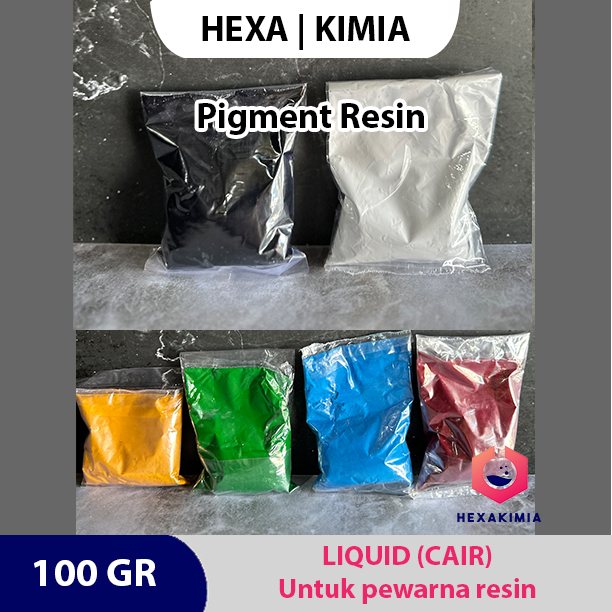 Pigment Resin 100gr- pewarna resin-pigment colouring resin-bahan pewarna resin-pigmen resin