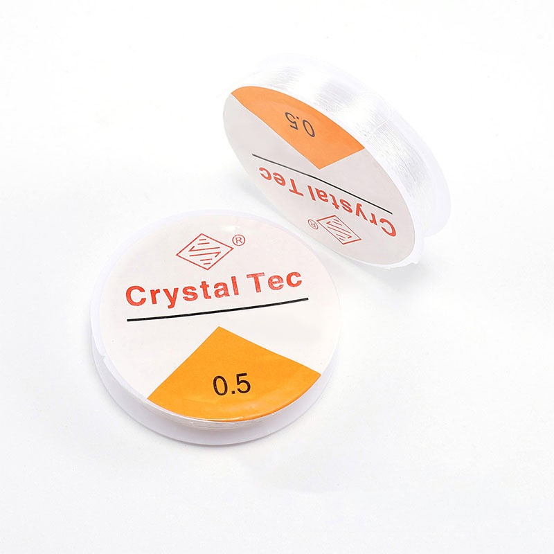 

Senar Elastis Bening Nylon Crystal Tec Korea Bisa Melar Roll Nilon Tali Membuat Aksesoris Manik Cincin Gelang Kalung Strap HP Perhiasan Mote Monte Putih Benang Kenur Bead Ring DIY Karet Kecil Transparan Kristal Cristal Tek CrystalTec CristalTec CrystalTek