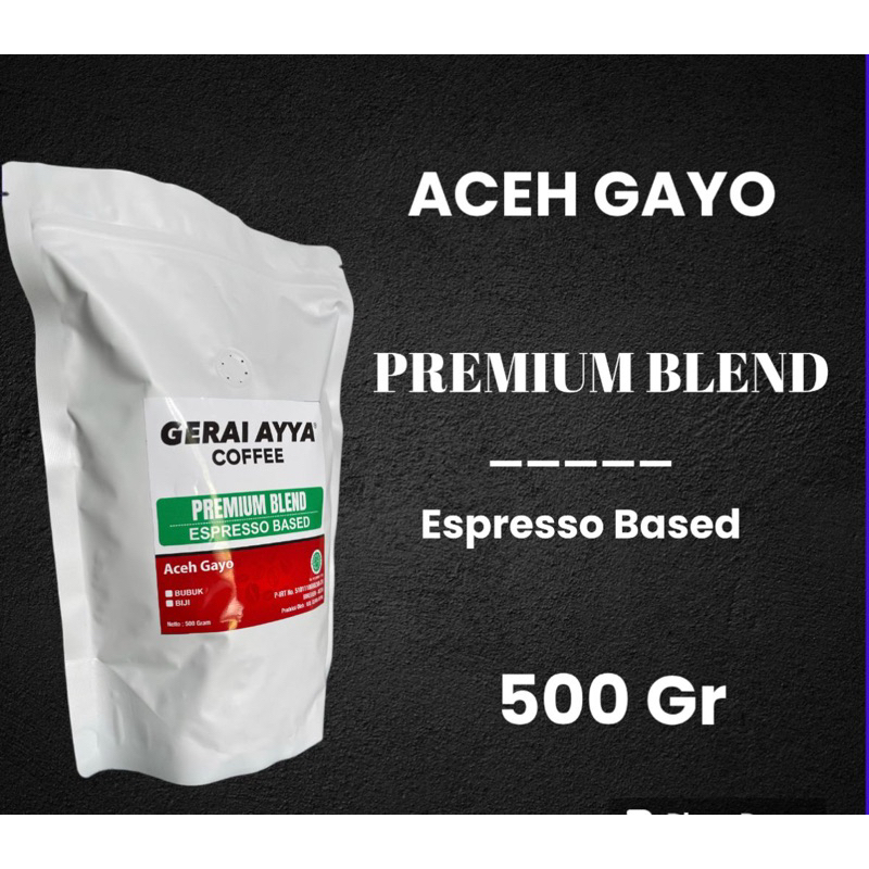 

KOPI PREMIUM BLEND 500 gr ACEH GAYO