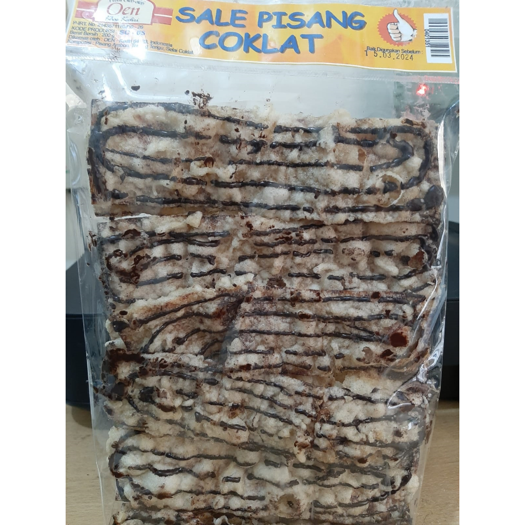 

sale pisang coklat