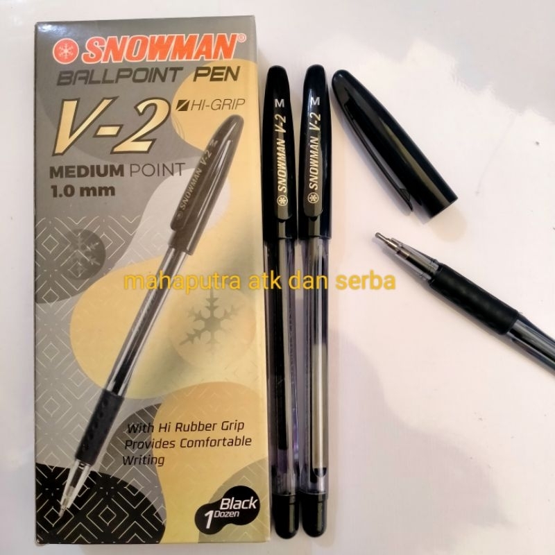 

PULPEN SNOWMAN V2 0.1mm tinta Hitam Murah Ecer